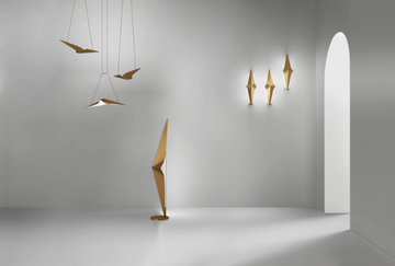 NOSHI - Aluminium floor lamp by Bizzotto Italia - view 3